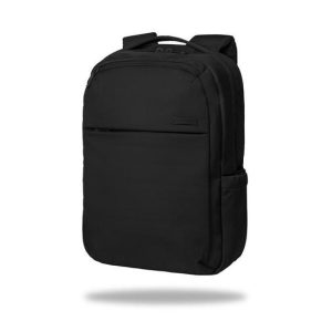Juoda CoolPack Urban kuprinė – priekinis vaizdas