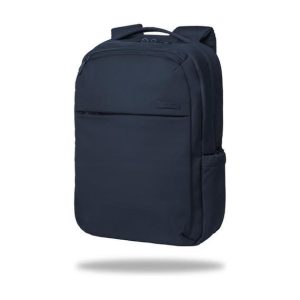 Tamsiai mėlynos spalvos CoolPack kuprinė – vaizdas iš priekio