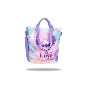 Krepšys CoolPack Soho su Stitch piešiniu ir užrašu Love more