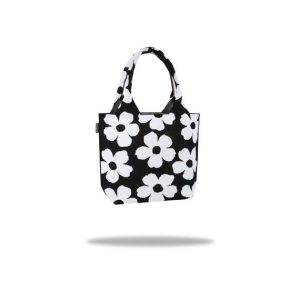 Juodai baltas gėlių krepšys CoolPack Flores Jasmine