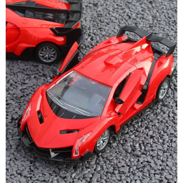 Raudonas nuotoliniu būdu valdomas sportinis automobilis HollaKids - Image 6