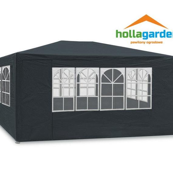 Sodo paviljonas 3×4 juodas Holla Garden - Image 4