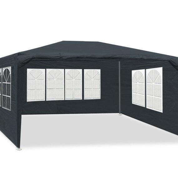 Sodo paviljonas 3×4 juodas Holla Garden - Image 3