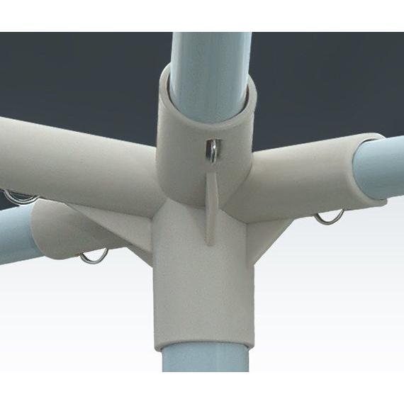 Sodo paviljonas 3×4 juodas Holla Garden - Image 7