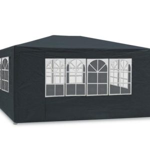 Sodo paviljonas 3×4 juodas Holla Garden
