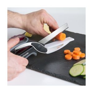 Virtuvinės žirklės su peiliu ir lenta viename Scible InnovaGoods