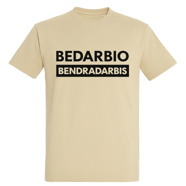 Marškinėliai su užrašu Bedarbio bendradarbis - Image 9