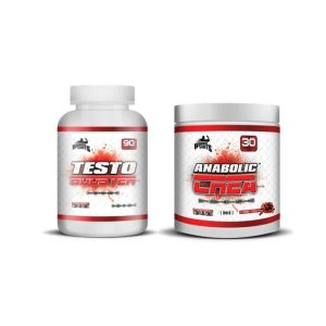 Anabolic Crea ir Testo Booster maisto papildų komplektas