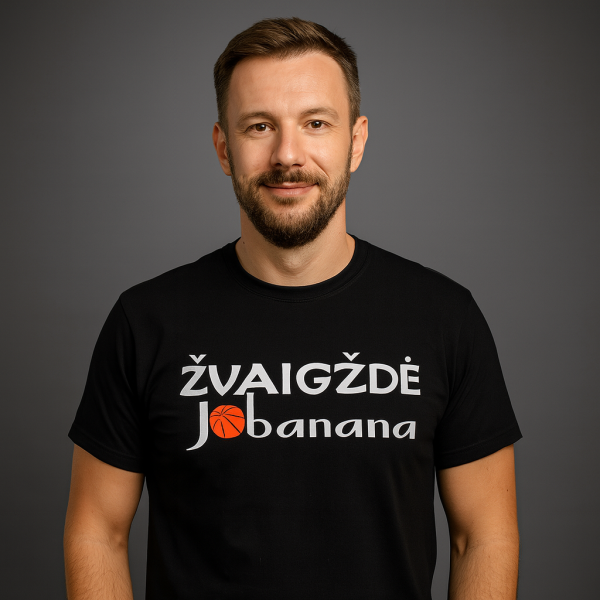 Marškinėliai su užrašu Žvaigždė Jobanana - Image 5