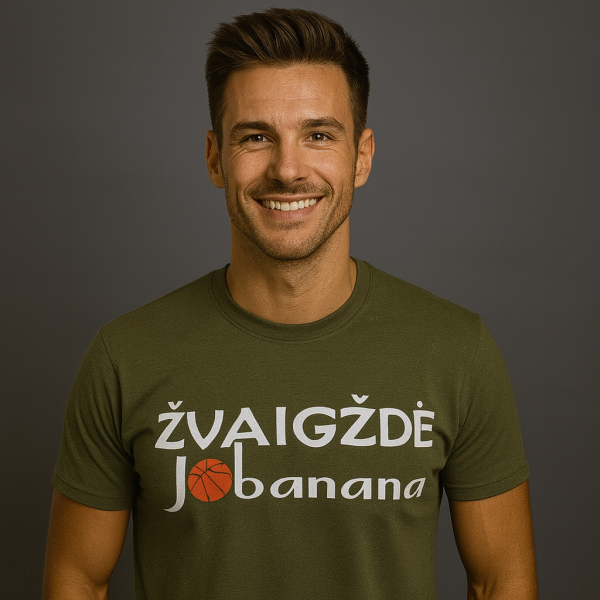 Marškinėliai su užrašu Žvaigždė Jobanana - Image 3