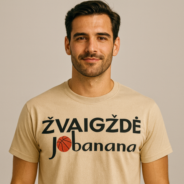 Marškinėliai su užrašu Žvaigždė Jobanana - Image 4